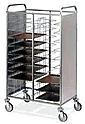 Тележка для подносов METALCARRELLI 1477U-PI
