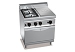 Плита газовая комбинированная с духовым шкафом BERTO'S G7T4P2F+FG1,18875200