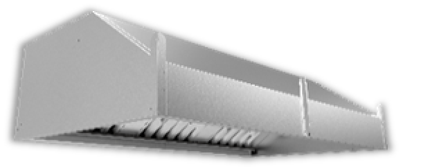 Зонт вытяжной пристенный КОБОР ЗПВ-90/80