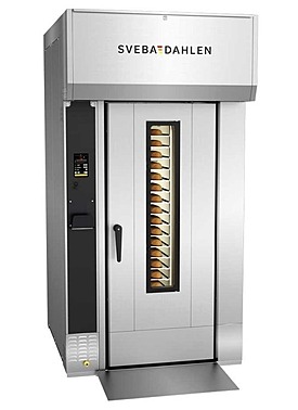 Печь ротационная электрическая SVEBA DAHLEN C100 + поворотная платформа с регулируемым пандусом