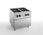Плита газовая 4-х конфорочная APACH Chef Line SLRRG87CS 354130