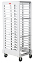 Тележка для гастроемкостей RUBBERMAID Max System 18 полок, FG332000OWHT