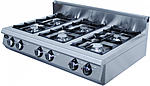 Плита 6-ти горелочная газовая GRILL MASTER Ф6ПГ/800 настольная