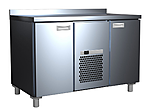 Стол холодильный ПОЛЮС CARBOMA T70 M2-1 0430 (2GN/NT 11) без борта, 2 двери