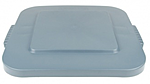 Крышка для квадратного контейнера RUBBERMAID BRUTE на 151 литр серая, FG353900GRAY
