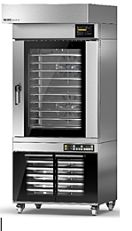 Печь конвекционная электрическая  MIWE Econo EC 8.0604 с  расстойной камерой на 10 направляющих