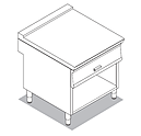 Поверхность рабочая с выдвижным ящиком TECNOINOX PNC8FL9, 396702