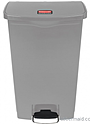 Контейнер с фронтальной педалью <b>Step-on </b>RUBBERMAID Slim Jim 68 л серый, 1883604