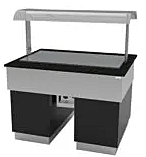 Прилавок тепловой GASTROLUX Stone Island ТМ-1310/ПН/SI корпус из дерева