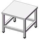 Подставка открытая универсальная SIMECO П0505 500х500х500