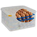 Контейнер для хранения яиц APS 35,4*32,5 см. h= 20 см. 4 лотка с крышкой /1/6/, 74007