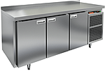 Стол холодильный HICOLD SN 111/TN O 1G с мойкой над нейтральной секцией без борта