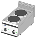 Плита электрическая 2- конфорочная TECNOINOX PCR35E7, 616004