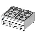 Плита газовая 4-конфорочная TECNOINOX PC70G/6, 113002