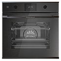 Шкаф духовой KUPPERSBUSCH BP 6350.0 GPH 2, графитовое стекло, Black Chrome