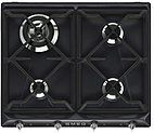 Панель варочная газовая  SMEG HOME SR964NGH, 60 см, черная