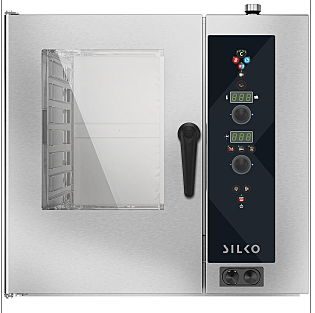 Пароконвектомат SILKO SLBES071+ душ ICLD