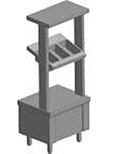 Прилавок для приборов ITERMA МС-605-21