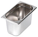 <b>Гастроемкость</b> из нержавеющей стали HURAKAN GN 1/4-150