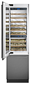 Шкаф винный встраиваемый SMEG HOME WI66LS, 60 см, петли слева, нержавеющая сталь