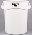 Контейнер пищевой круглый RUBBERMAID BRUTE 75.7 л белый, FG262000WHT