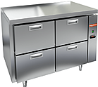 Стол холодильный (без агрегата) HICOLD GN 22/TN P О