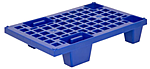 Паллет пластиковый перофорированный ТАРА.РУ 600х400х130 синий, TR 400