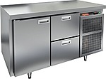 Стол холодильный HICOLD GN 12/TN O + усиленная столешница