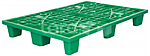 Паллет пластиковый ТАРА.РУ TR 1208 L зеленый