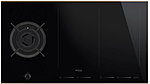 Панель варочная комбинированная  SMEG HOME PM6912WLDR, газ + индукция, 90 см, прямой край