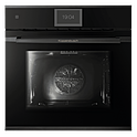 Шкаф духовой KUPPERSBUSCH B 6850.0 S2, черное стекло, Black Chrome