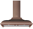 Зонт вытяжной SMEG HOME KC19RAE 89,5 см, цвет медный, фурнитура полированная медь