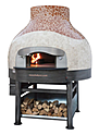 <b>Печь для пиццы</b> дровяная MORELLO FORNI LP150 Vulcano Mosaico с жарочной поверхностью Sorrentino
