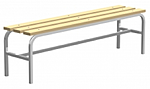 Скамья гардеробная (сосна) ПАКС-МЕТАЛЛ 1200х350х450
