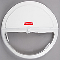 Крышка поворотная для круглого контейнера модели Brute  FG263200 на 121 литр RUBBERMAID белая, FG9G7800WHT