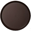 Поднос прорезиненный CAMBRO коричневый d=28, PT1100