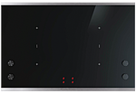 Панель варочная индукционная KUPPERSBUSCH KI 8810.0 SE, черное стекло, стальные профили