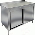 Стол производственный пристенный купе HICOLD НСЗК-12/7Б