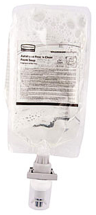 Блок мыла сменный RUBBERMAID 1100 мл пенный, аромат, без красителей, RVU11502