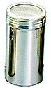 Емкость для сыпучих продуктов MACO с мелкой сеткой 0,45л d7см h14см, нерж.сталь DRG15M, 360281