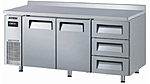 Стол холодильный TURBO AIR KWR18-3D-3-600 с бортом