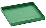 Поддон MERRYCHEF 140x140х13 мм e2s зелёный, 32Z4095
