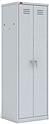 Шкаф для одежды металлический ПАКС-МЕТАЛЛ ШРМ-АК с полкой для обуви