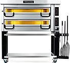 Печь для пиццы электрическая двухкамерная PIZZAMASTER PM 722ED, 80022-ED