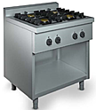 Плита газовая четырехконфорочная с открытой подставкой MARENO EC78GVG , CR0595640