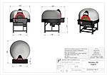 <b>Печь для пиццы</b> дровяная VALORIANI Rotativo 90 Legna