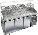 Стол холодильный для пиццы HICOLD PZ3-222/GN камень