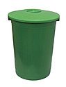 Бак мусорный ТАРА.РУ 60 литров зеленый, МБ-60