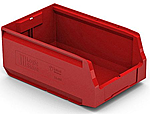 Ящик полимерный многобортный АГРОПАК 350Х225Х150 цвет красный 40, 12.403.1/12.403.40