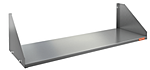 Полка нержавеющая настенная сплошная HICOLD НПС-10/4, 282580